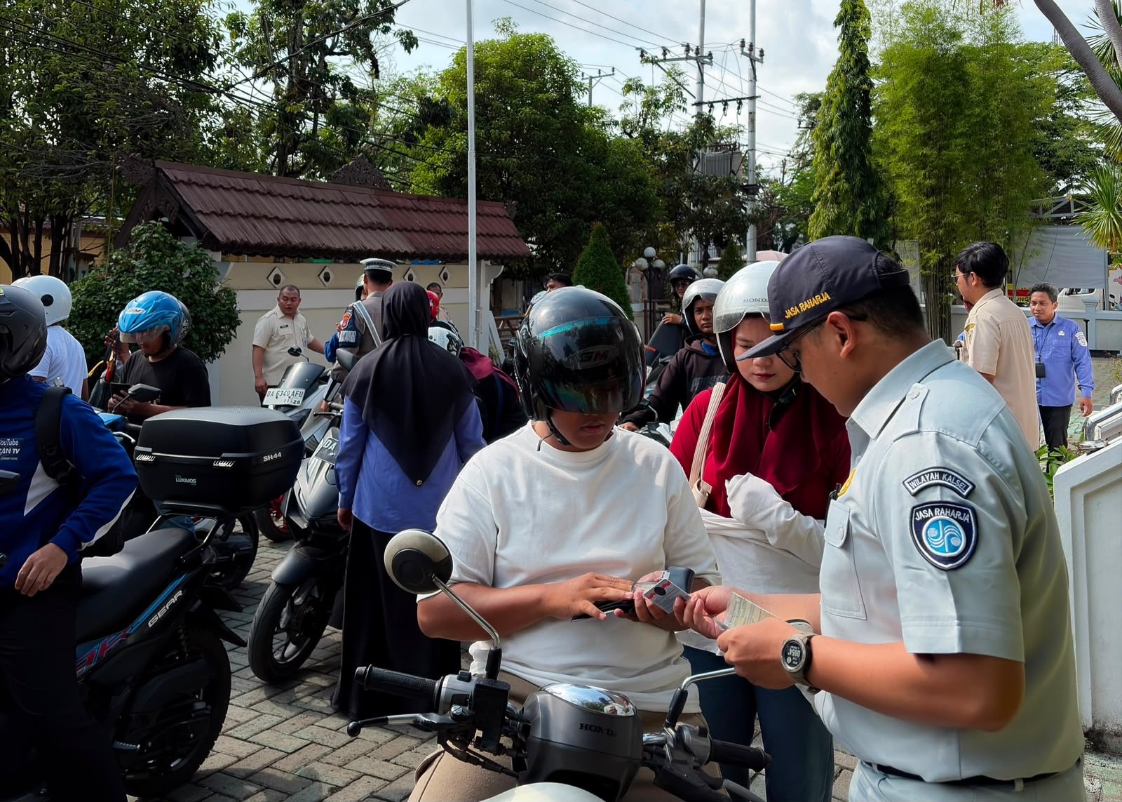 Tingkatkan Tertib Administrasi Kendaraan, Tim Pembina Samsat Banjarmasin I Gelar Sosialisasi Kepatuhan