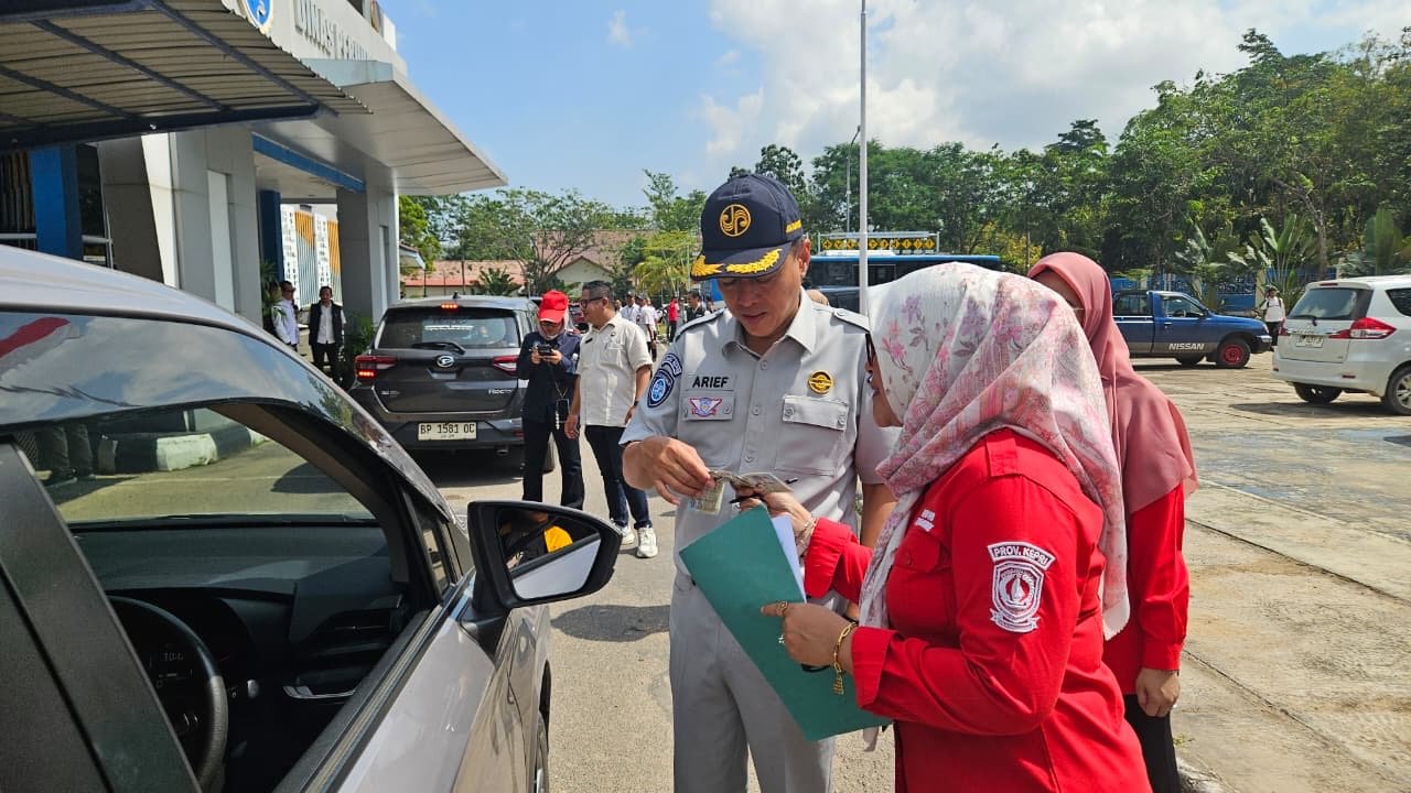 Jasa Raharja Kepri Dukung Operasi Gabungan Kesamsatan untuk Tingkatkan Kepatuhan Pajak Kendaraan di Kota Batam
