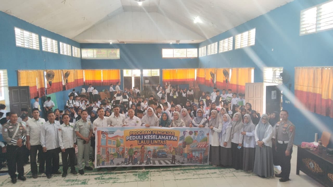 Imbau Guru Peduli Murid Tertib Lalu Lintas, Jasa Raharja Sulawesi Tengah Gelar PPKL di MTsN 2 Tolitoli