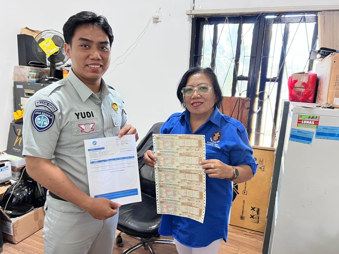 Sinergi Jasa Raharja Papua Dorong Peningkatan PAD dan SWDKLLJ, Laksanakan Door to Door ke Sejumlah Instansi di Papua