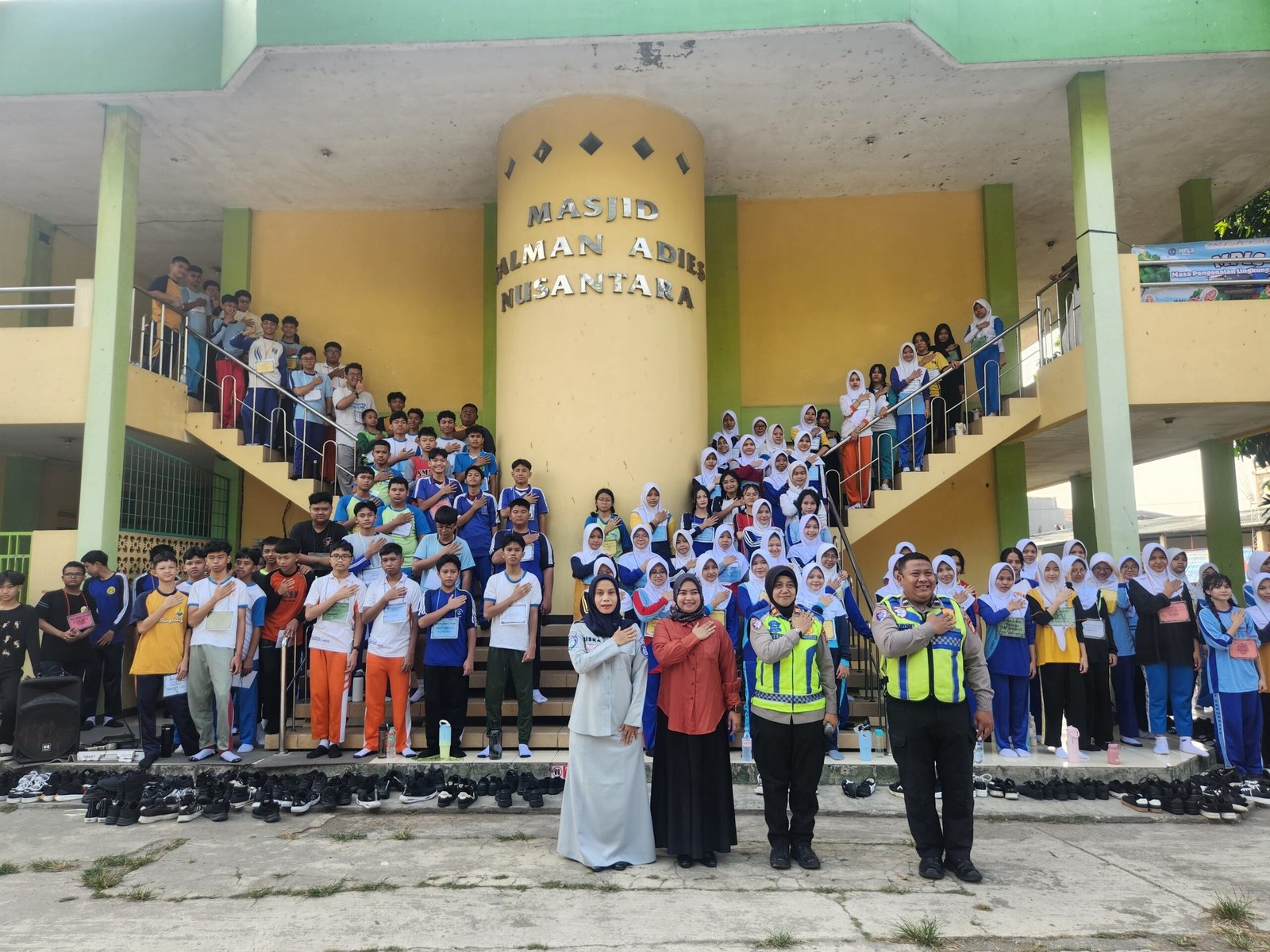 Tingkatkan Kesadaran Generasi Muda,Jasa Raharja dan Polres Metro Tangerang Kota Gelar Sosialisasi Keselamatan Berlalu Lintas di SMAN Nusantara 1