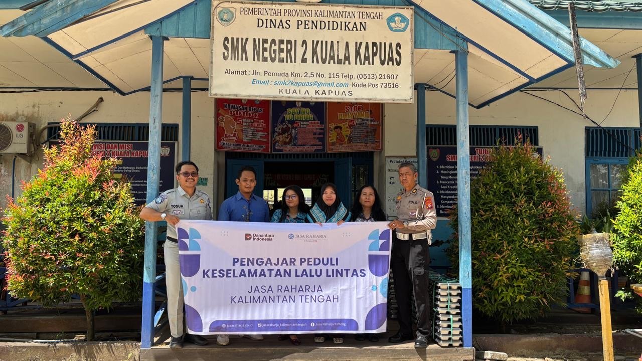 Jasa Raharja Kalteng Dorong Peran Guru Tanamkan Budaya Keselamatan Berlalu Lintas melalui Program PPKL di Kapuas