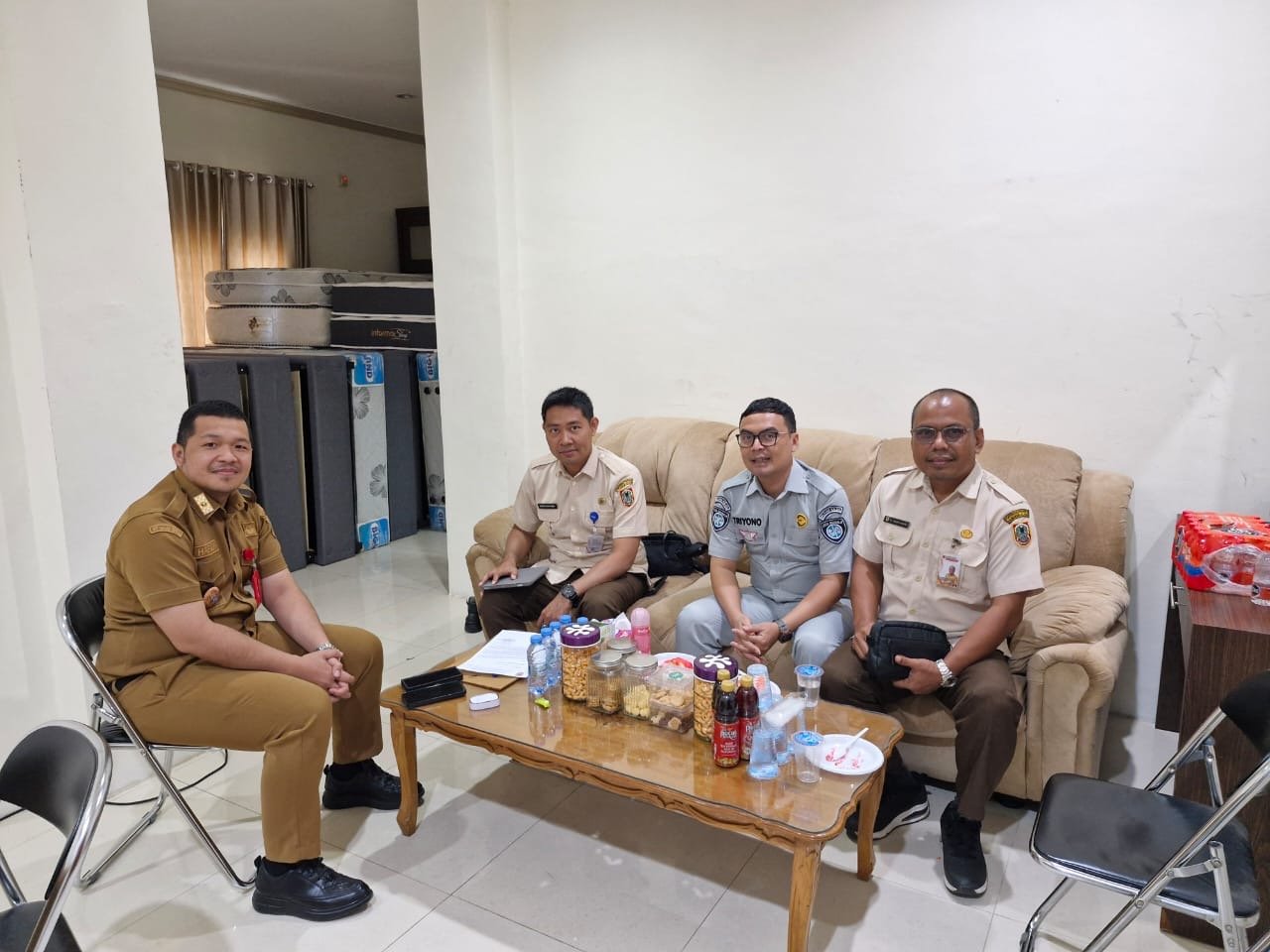 Sigap Instansi, Tim Pembina Samsat Martapura Koordinasikan Dashboard Kendaraan Dinas