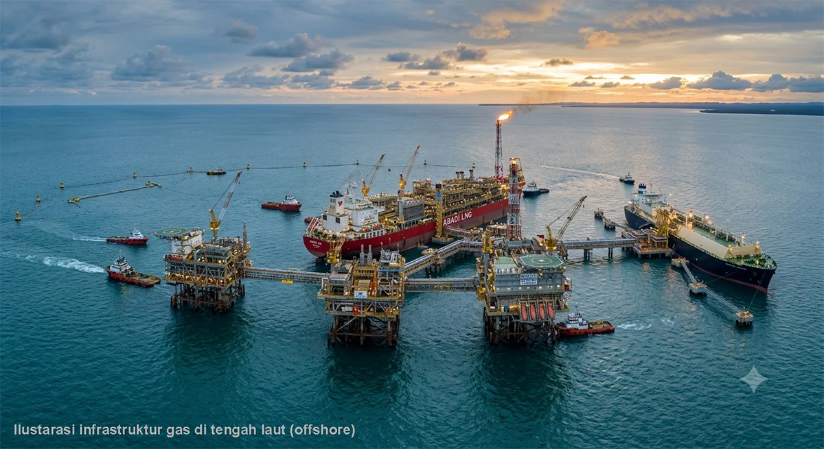 Pemerintah Alokasikan 60 Persen Gas Blok Masela untuk Kebutuhan Domestik