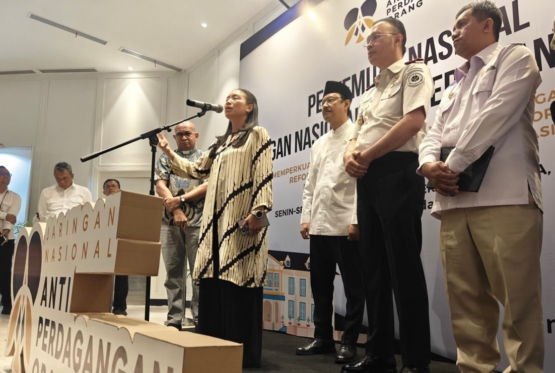 Kemensos Gandeng JARNAS APO Perkuat Penanganan Korban TPPO