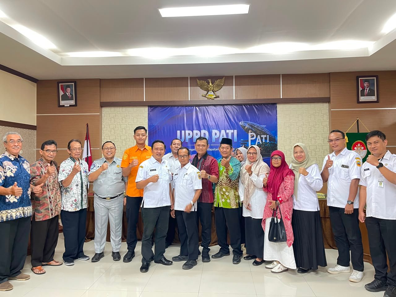 Perkuat Layanan Samsat Budiman, Samsat Pati Gelar Pembinaan dan Penandatanganan Perjanjian Kerja Sama Bersama 18 BUMDes