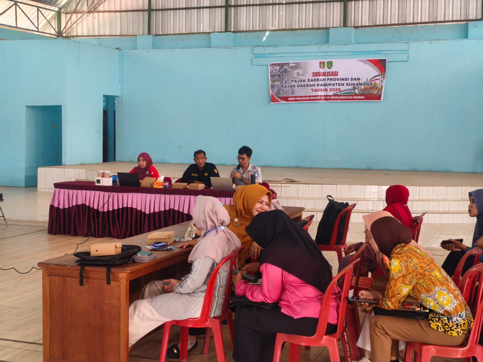 Perkuat Literasi Kesamsatan, Jasa Raharja dan Tim Pembina Samsat Hadirkan Edukasi hingga Desa Natai Kondang