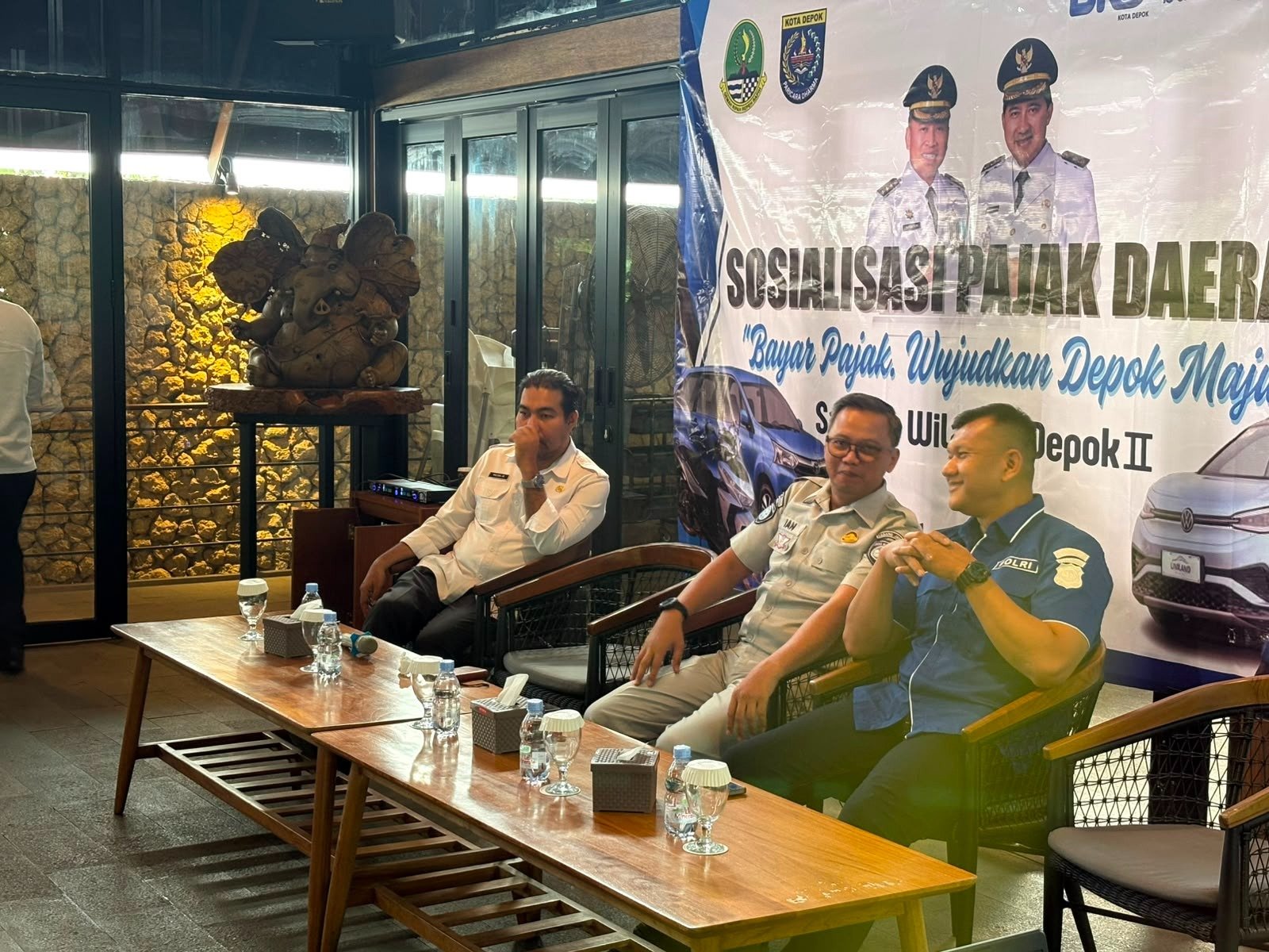 Perkuat Pemahaman Masyarakat tentang Pajak Daerah, PT Jasa Raharja (Persero) Cabang Bogor Sosialisasikan UU HKPD kepada Warga Kecamatan Sawangan
