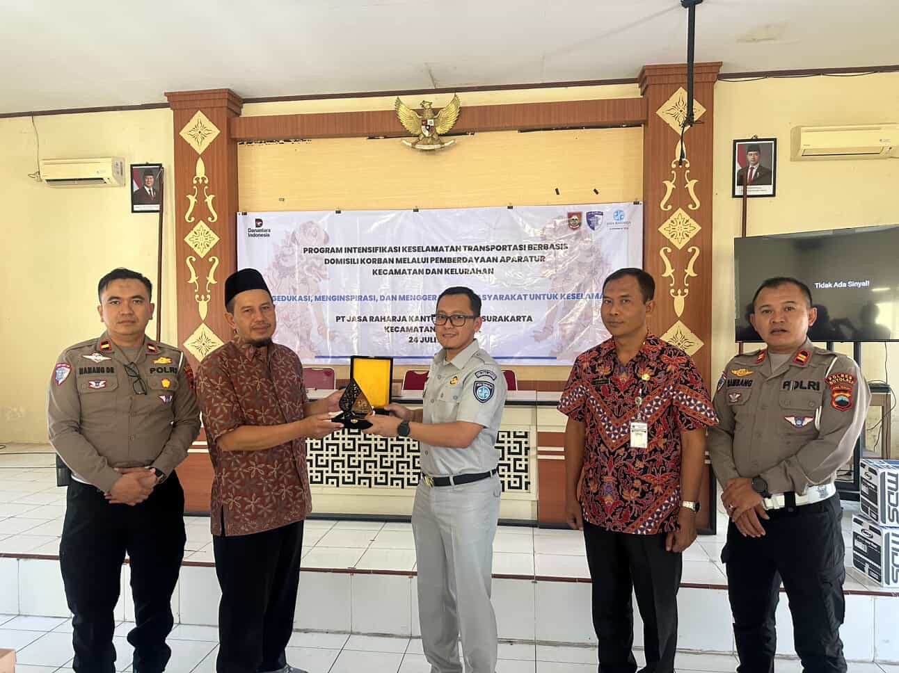 Jasa Raharja Cabang Surakarta Gelar Kampanye Keselamatan di Kecamatan Ngemplak Kabupaten Boyolali