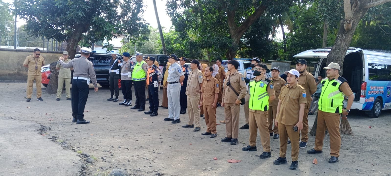 Jasa Raharja NTB Bersama Tim Pembina Samsat Gerung Gelar Operasi Gabungan Tingkatkan Kepatuhan Wajib Pajak