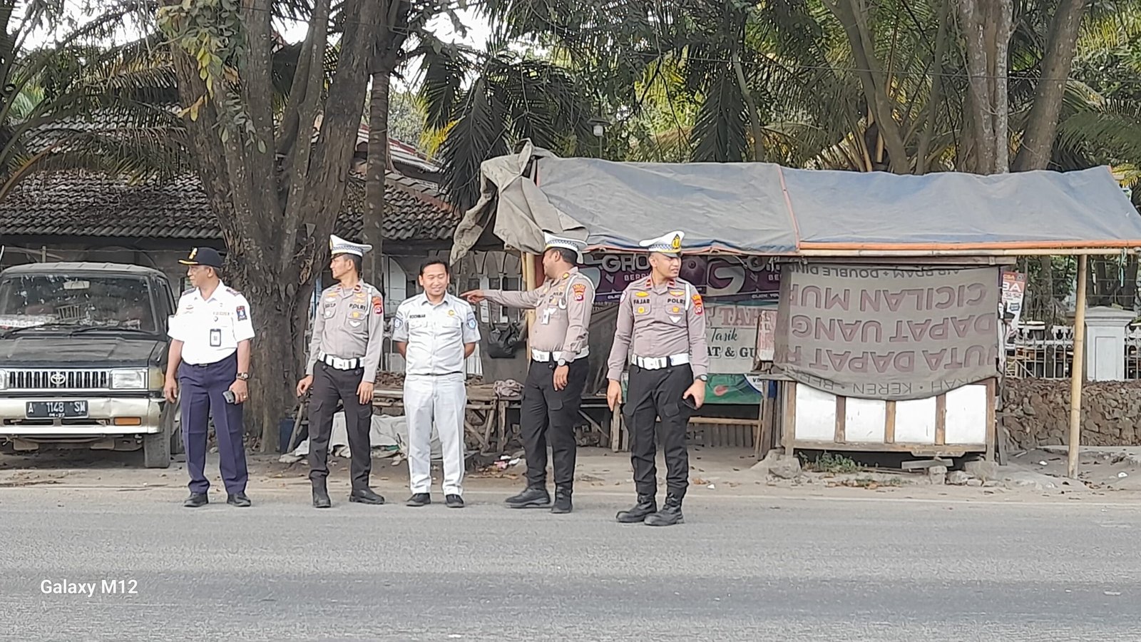 Jasa Raharja Bersama Forum Lalu Lintas dan Angkutan Jalan Lakukan Survei Jalur Rawan Kecelakaan di Jalan Raya Nambo Ciruas