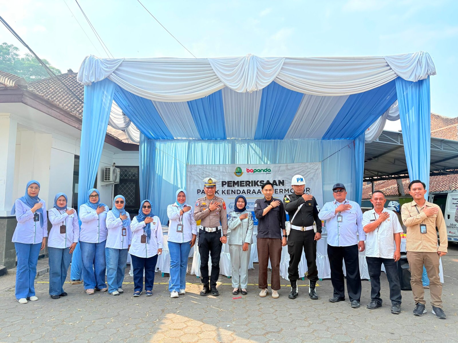 Jasa Raharja Jabar Bersama P3DW Kabupaten Sumedang Gelar Operasi Gabungan di Kecamatan Cimanggung