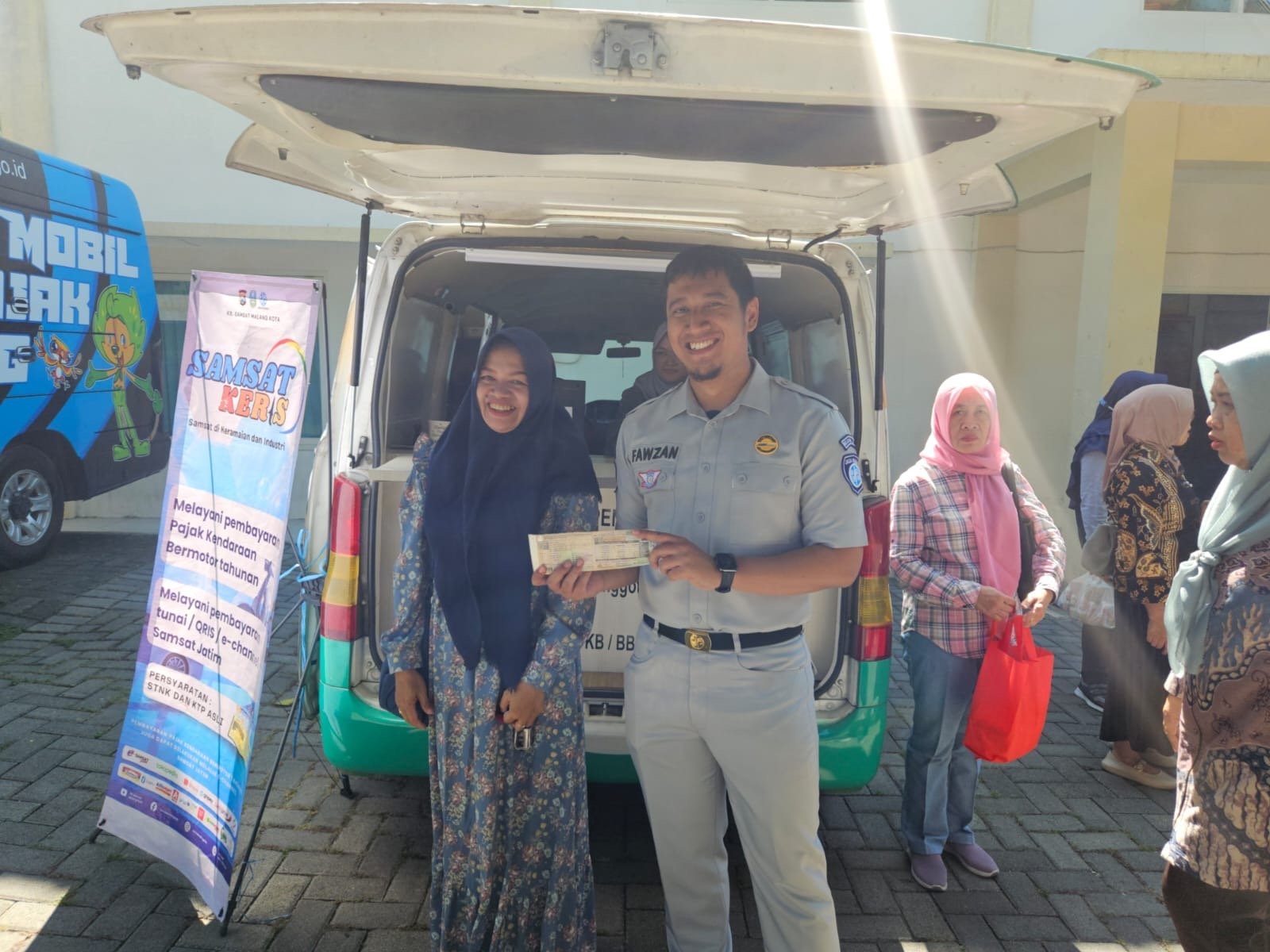 Guna Mempermudah Warga, Jasa Raharja Malang Hadirkan Samsat Keris di Kantor Kelurahan Sumbersari