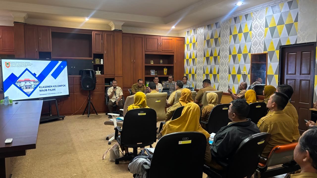 Permudah Masyarakat Tertib Pajak, Tim Pembina Samsat Banjarmasin I Gandeng Seluruh Lurah melalui GASPOLL