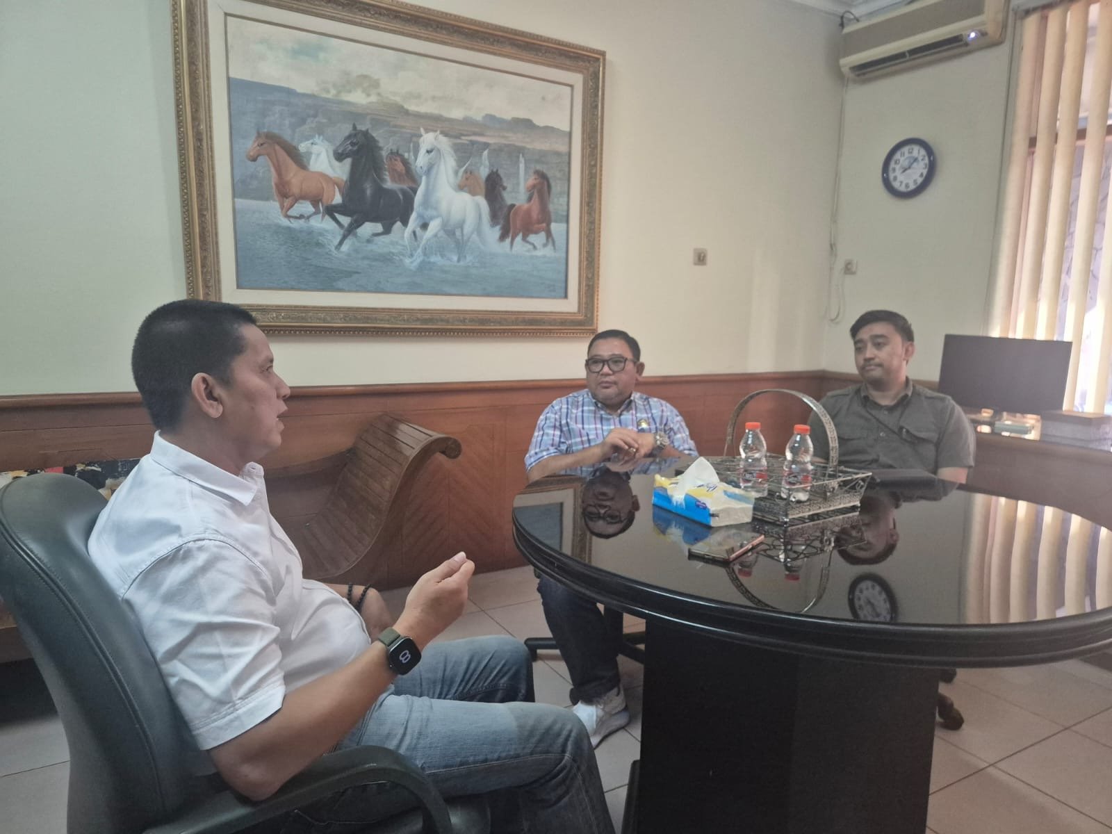 Kepala PT Jasa Raharja Cabang Tasikmalaya Koordinasi dengan Ketua Organda Kota Tasikmalaya, Perkuat Sinergi Perlindungan dan Keselamatan Transportasi