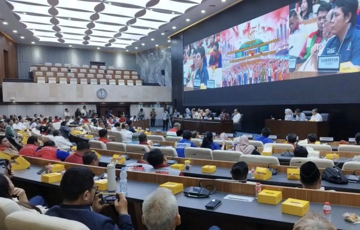 Audiensi di DPR, Buruh Desak Pencabutan 3 PP Turunan Omnibus Law