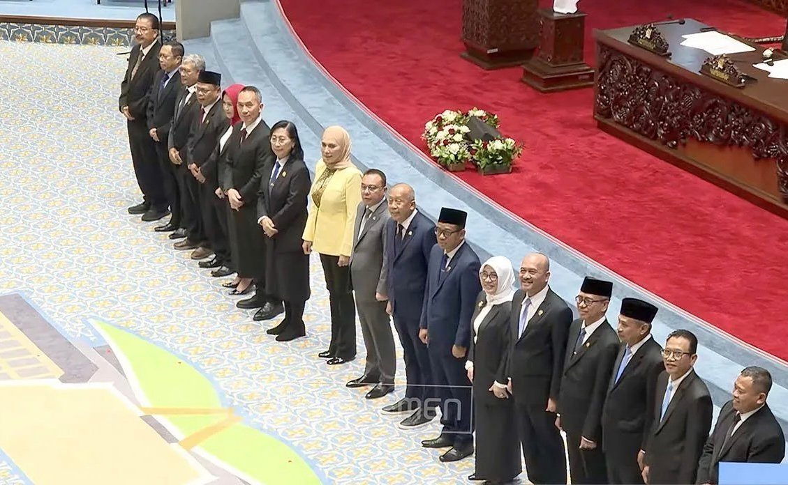 DPR Sahkan 14 Calon Hakim Agung dan Ad Hoc MA dalam Rapat Paripurna