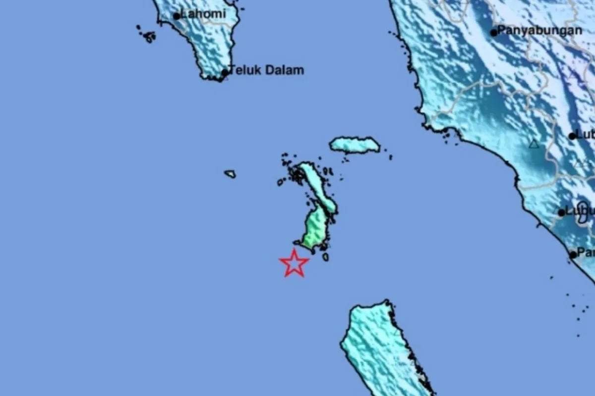 Gempa M6.1 Guncang Nias Selatan, BMKG: Dipicu Aktivitas Subduksi