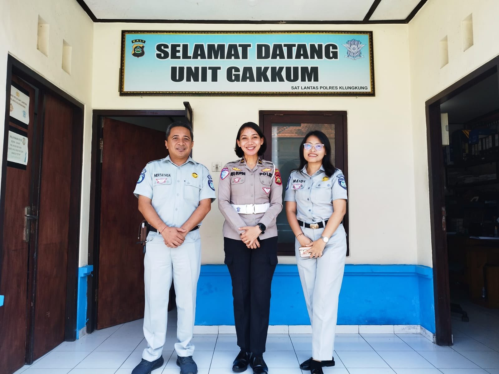 Satukan Langkah Percepat Pelayanan Korban Kecelakaan, Jasa Raharja Klungkung Koordinasi dengan Gakkum