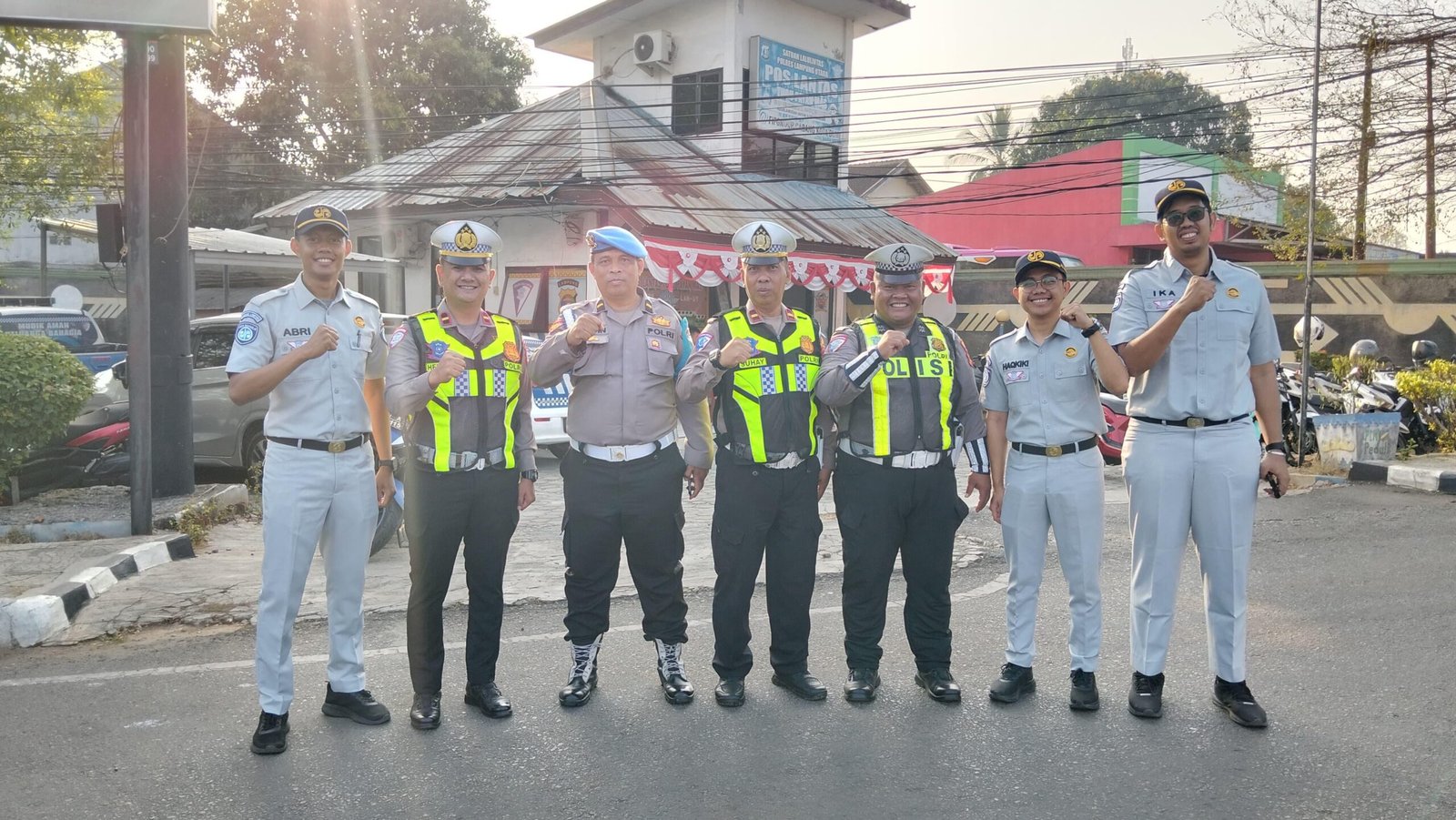 Operasi Gabungan di Kotabumi, Jasa Raharja dan Tim Terpadu Dorong Kepatuhan Berkendara serta Pajak Kendaraan