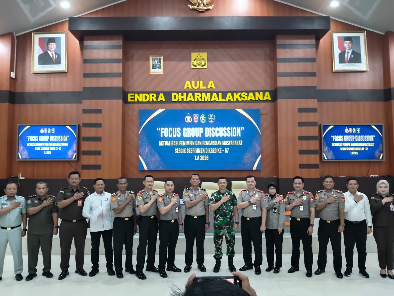 Jasa Raharja Bengkulu Hadiri FGD Aktualisasi Sespimmen Dikreg ke-67 di Polresta Bengkulu