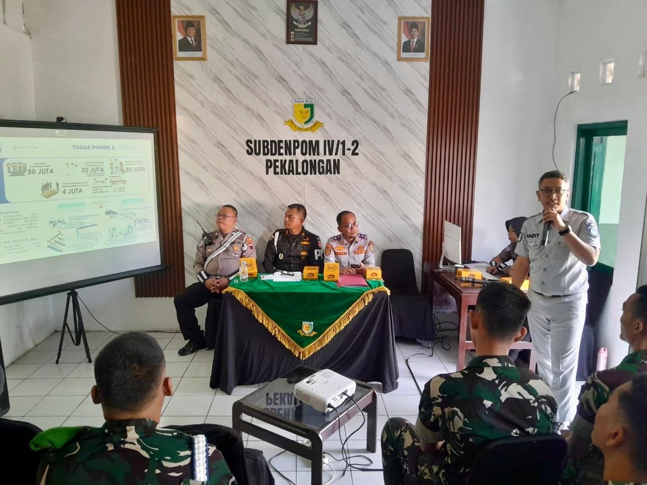 Jasa Raharja Pekalongan Dorong Budaya Tertib dan Selamat Berlalu Lintas Melalui Sosialisasi Keselamatan Transportasi