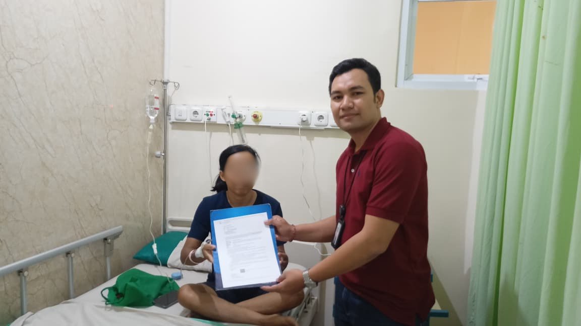 Jasa Raharja Hadir di Tengah Masa Pemulihan Korban Kecelakaan di Singaraja