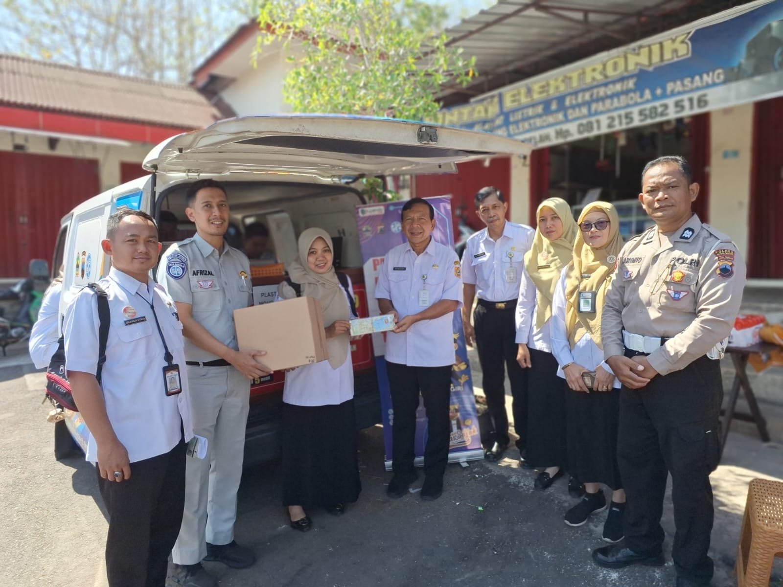 Hadir Lebih Dekat, Samsat Keliling Berikan Kemudahan Layanan kepada Masyarakat Wonogiri