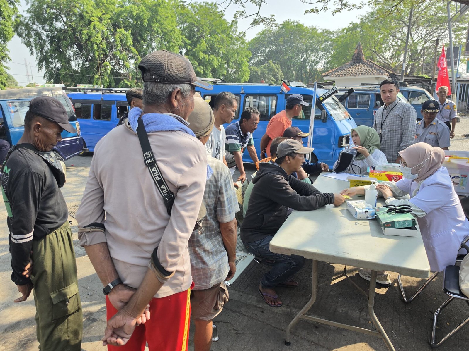 Jasa Raharja Karawang Gelar MUKL di Terminal Tanjungpura, Pastikan Kondisi Pengemudi Tetap Prima