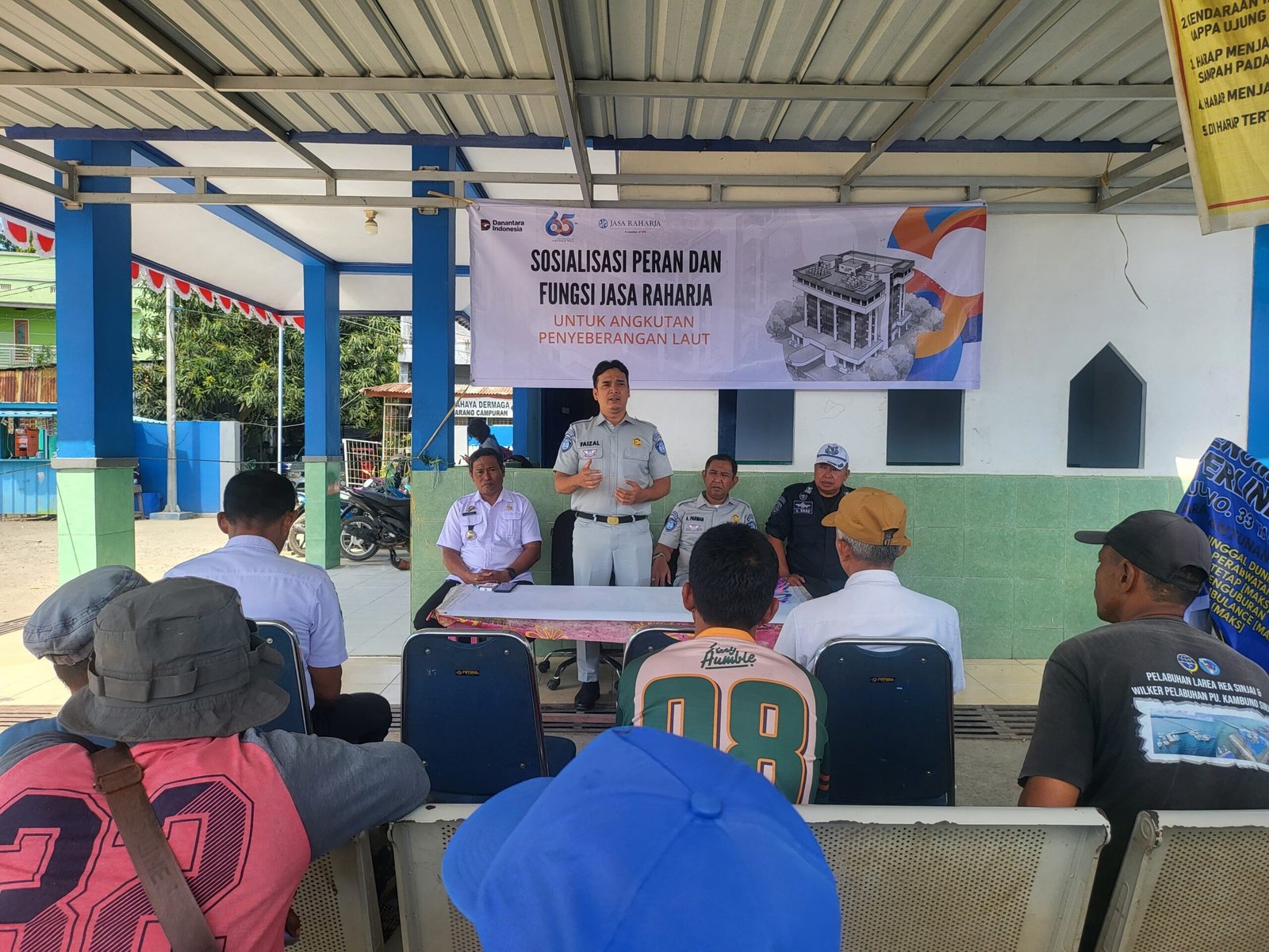 Pastikan Penumpang Terlindungi, Jasa Raharja Gandeng 10 Operator Kapal Penyeberangan di Cappa Ujung Kabupaten Sinjai