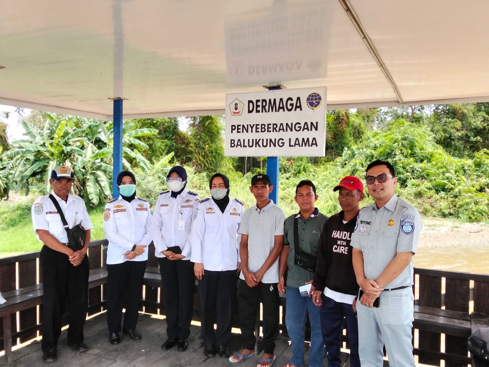 Pastikan Perlindungan Penumpang, Jasa Raharja Kalsel Tinjau Layanan Penyeberangan Balukung Lama