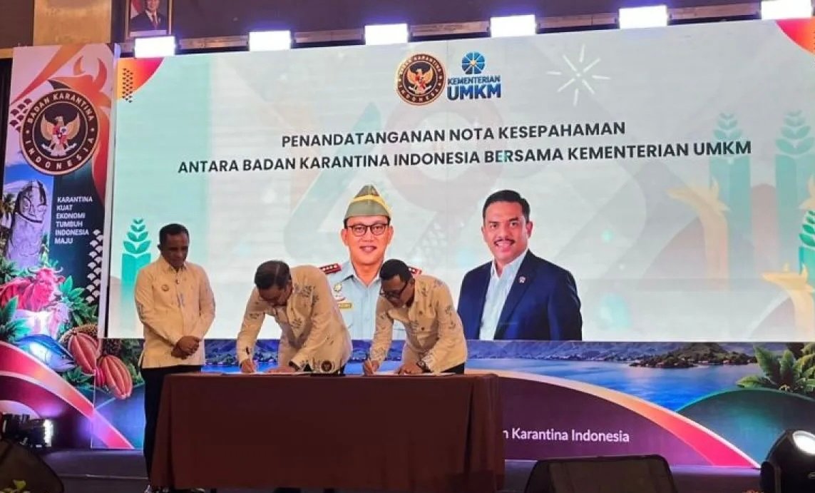 Kementerian UMKM dan Barantin Perkuat Produk Sulteng Tembus Pasar Global