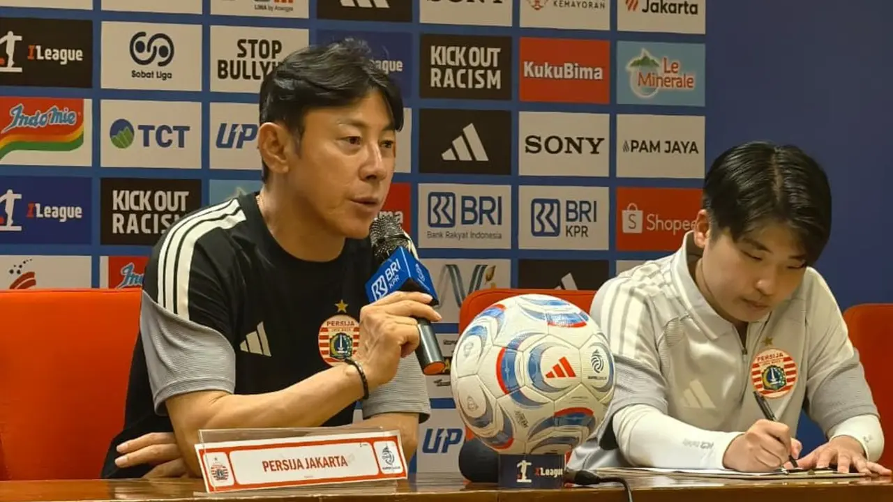 Shin Tae-yong Optimis Sambut Laga Persija vs Java United