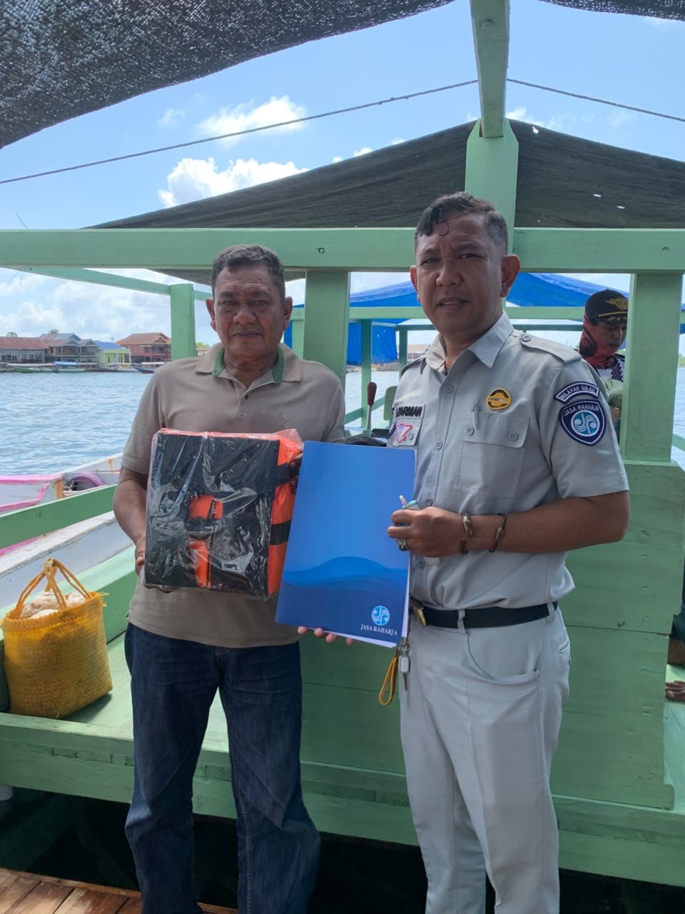 Jasa Raharja Sinjai Hadir Dukung Keselamatan Penumpang di Pelabuhan Cappa Ujung