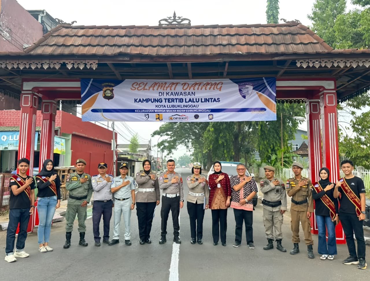 Tingkatkan Disiplin Lalu Lintas, Polda Sumsel Tinjau Wilayah Lubuklinggau