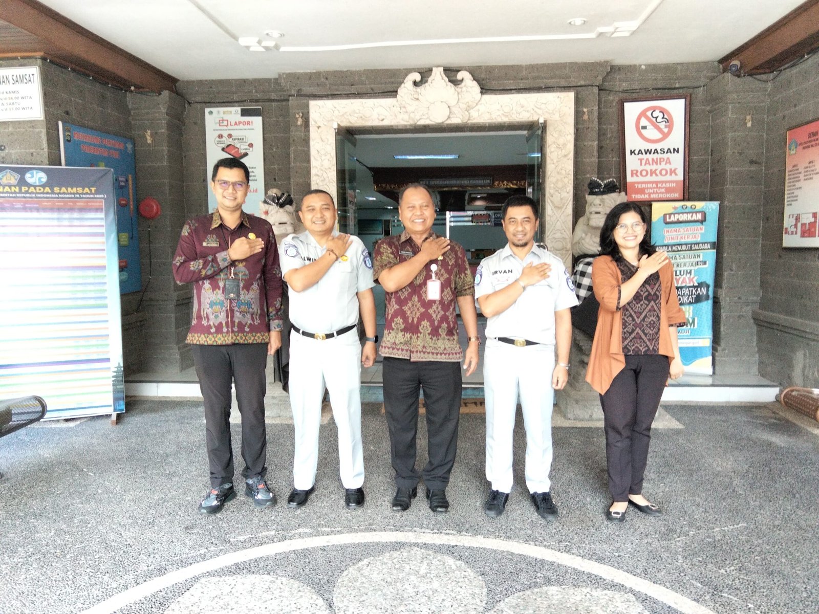 Melihat Lebih Dekat Pelayanan Kesamsatan, Jasa Raharja Wilayah Bali Kunjungi Samsat Bangli