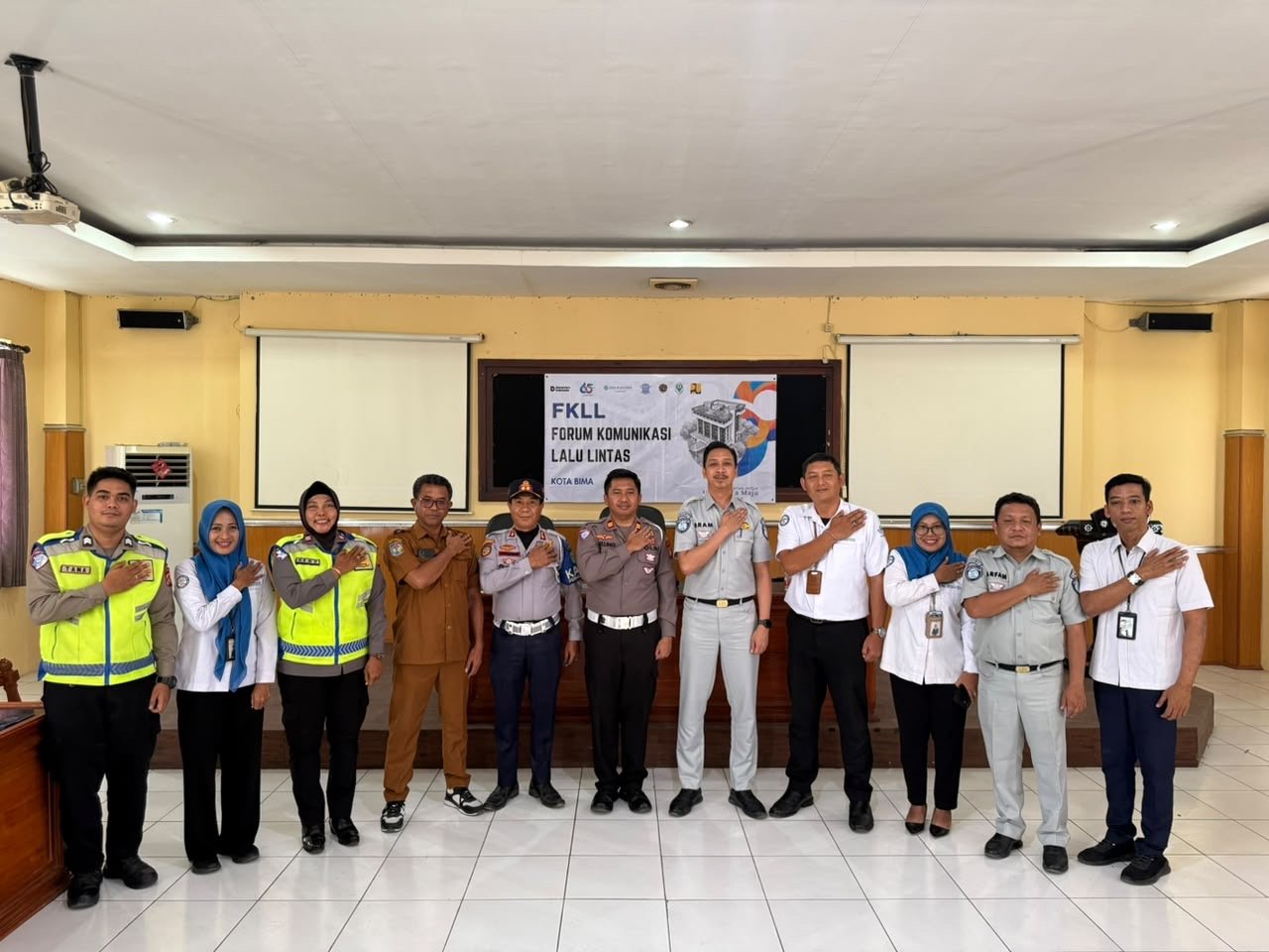 Jasa Raharja Cabang Bima Perkuat Sinergi FKLL Kota Bima untuk Tingkatkan Keselamatan Jalan