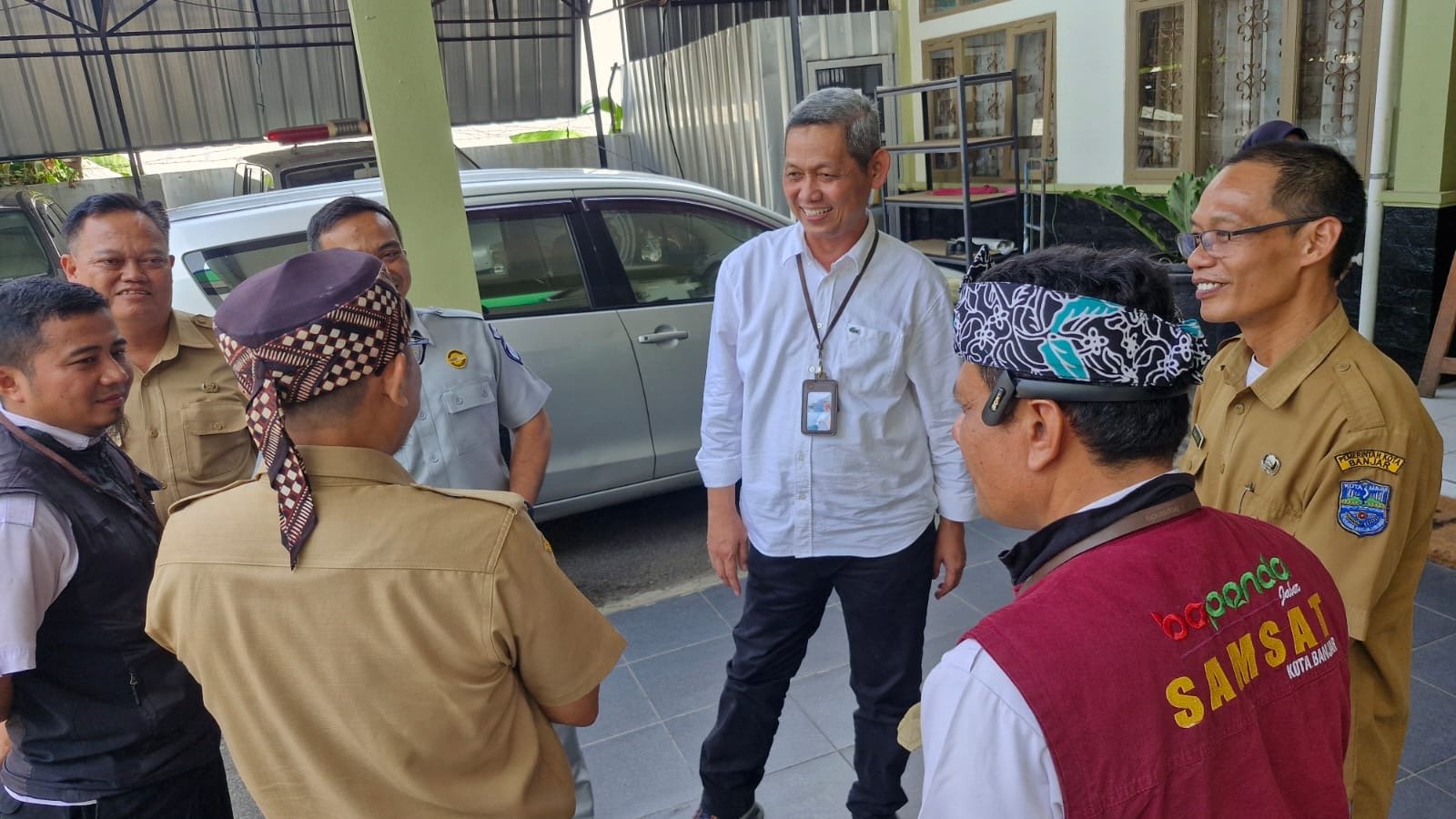 Jasa Raharja dan P3D Kota Banjar Gelar Opsus ke Dinas Kesehatan Kota Banjar