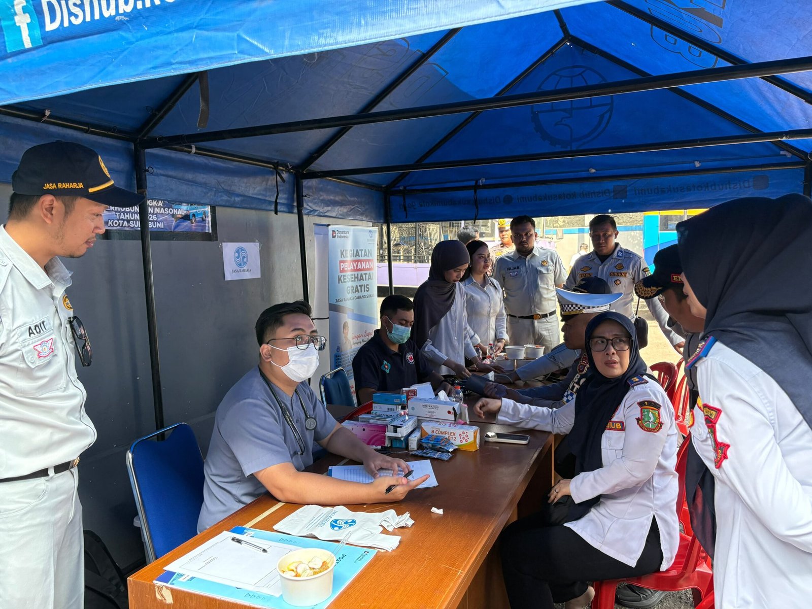 Jasa Raharja Sukabumi Turut Semarakkan Hari Perhubungan Nasional melalui MUKL dan PPGD