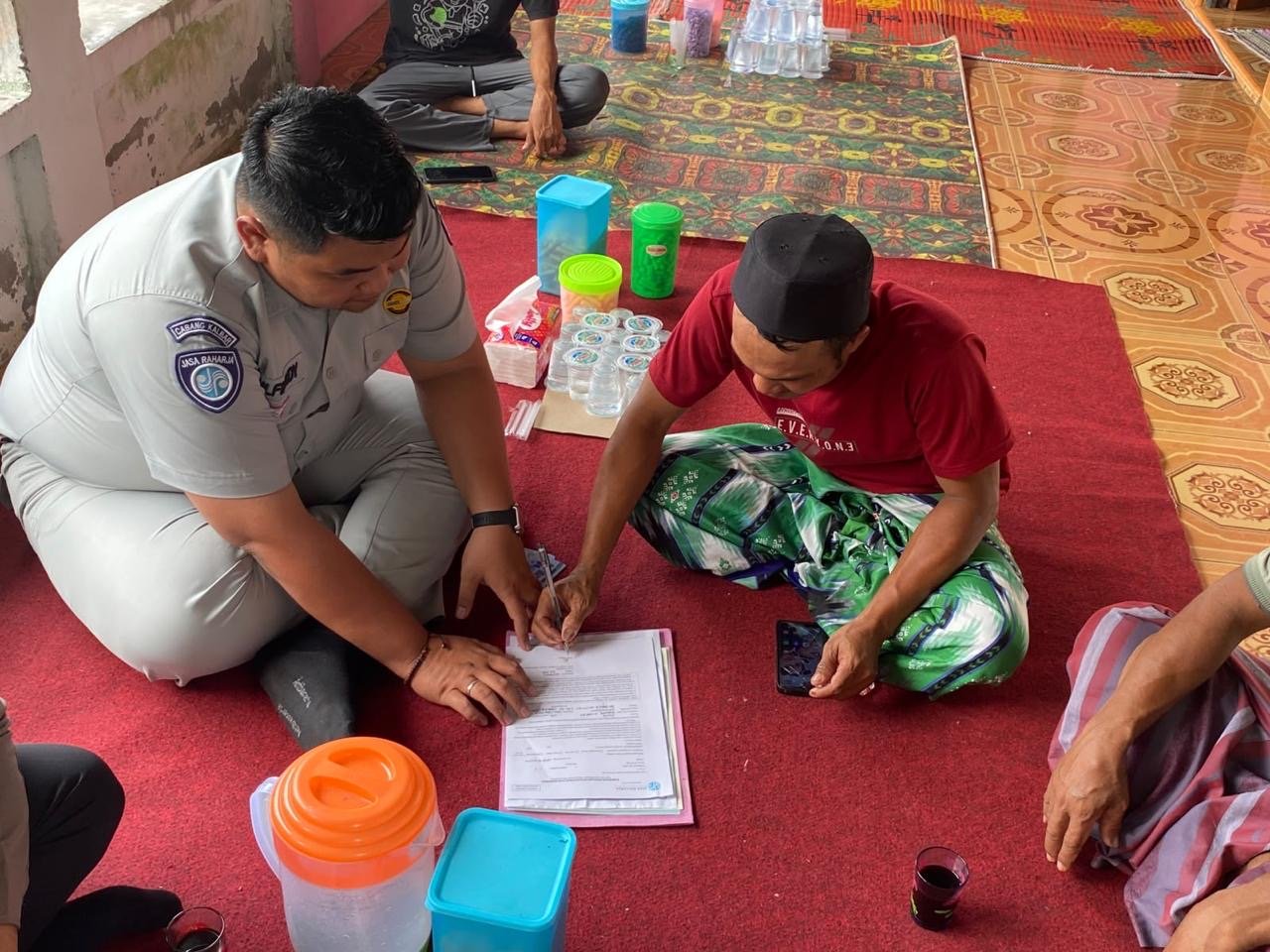 Melalui Survei Ahli Waris, Jasa Raharja Singkawang Tegaskan Komitmen Pelayanan Humanis
