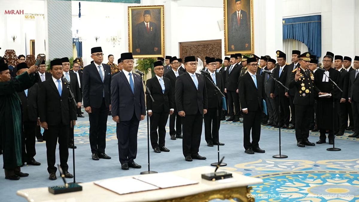 Bahlil Lahadalia Resmi Jadi Menko Hilirisasi dan Transisi Energi